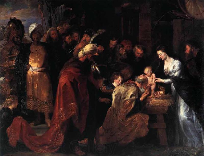 Peter Paul Rubens Adoration of the Magi Germany oil painting art